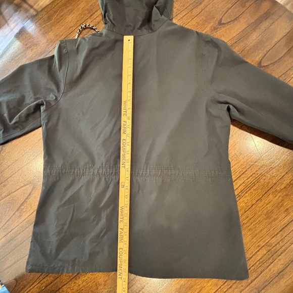 Women's Eddie Bauer WeatherEdge hooded black jacket cinch waist size XL - Picture 15 of 16